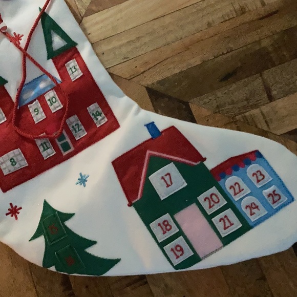 Large countdown to Christmas stocking NEW - Picture 4 of 6